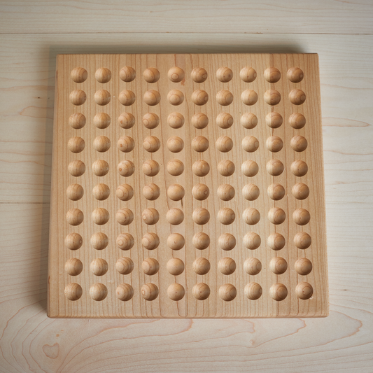 Hand made solid maple 100 board